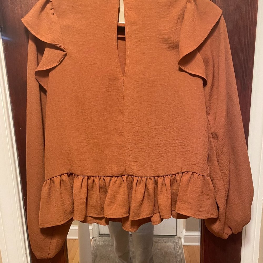 ASOS Ruffle Blouse - Picture 4 of 11